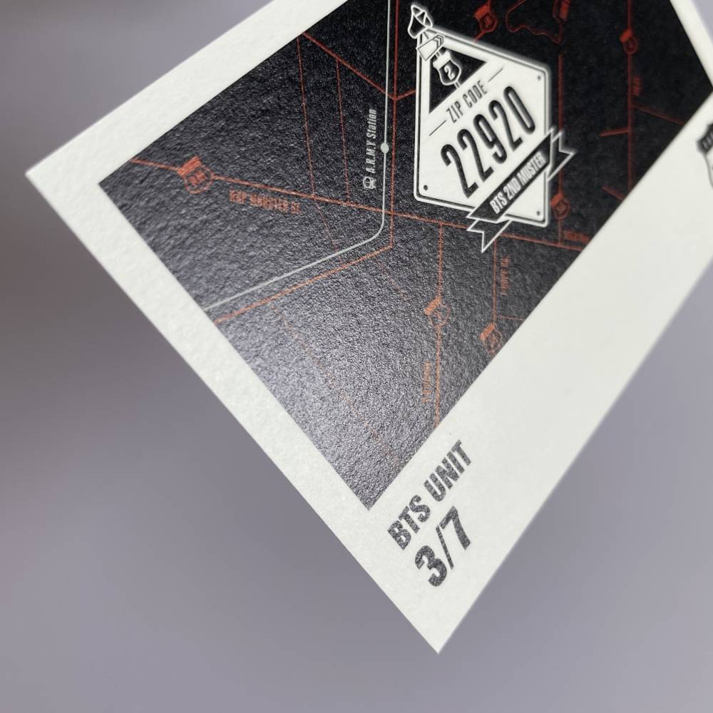 BTS ZIP CODE 22920 2ND MUSTER FAN CLUB MINI PHOTOCARD - UNIT (3/7)
